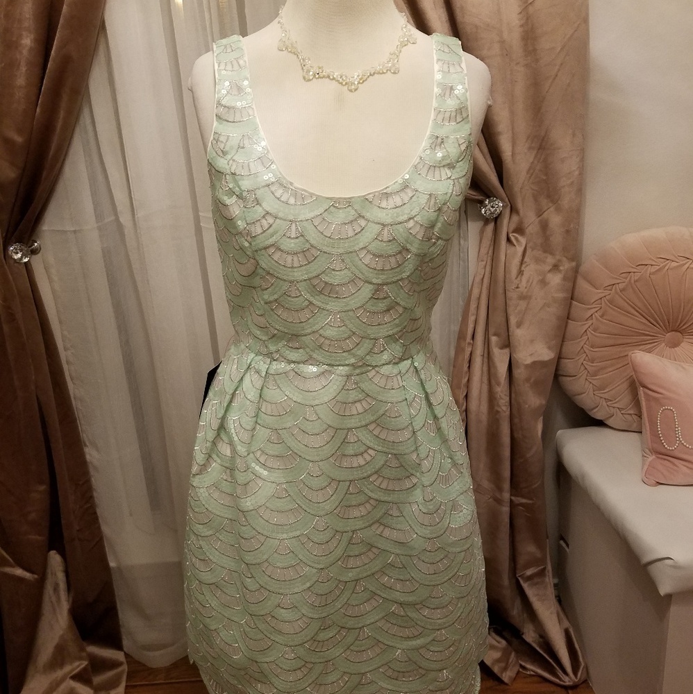 NWT Sequin Bebe Dress